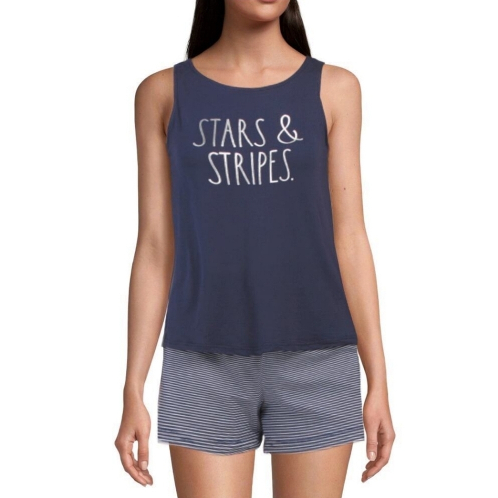 Rae Dunn Stars & Stripes pj set Large